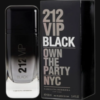 212 Vip Black By Carolina Herrera Cologne for Men
