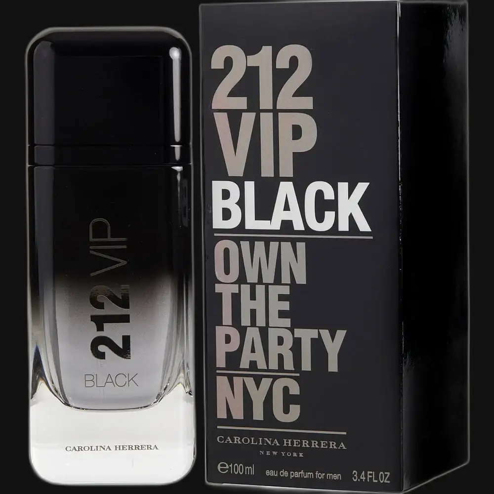 212 Vip Black By Carolina Herrera Cologne for Men