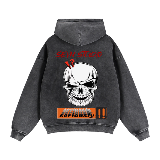 Zip-Through Boxy Fleece Hoodie