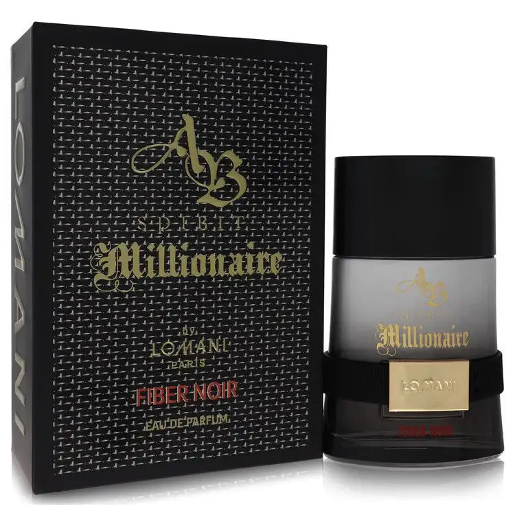 Ab Spirit Millionaire Fiber Noir By Lomani Cologne for Men